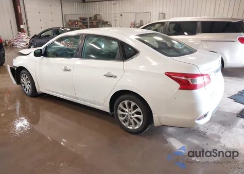 2018 Nissan Sentra Sv z USA, uszkodzony, nr VIN 3N1AB7AP8JL662659